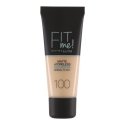 Maybelline Fit Me Matte & Poreless 100 Warm Ivory Tube Liquid 30 ml Maybelline Fit Me Matte & Poreless 100 Warm Ivory Tube Liquid 30 ml