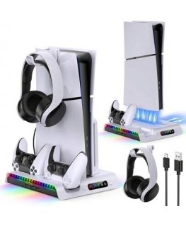 iPega P5S006 Multifunctional Charging RGB Stand with Cooling for