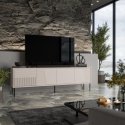 RTV skapis ABI 4D 200x38x62 kašmira matēts RTV skapis ABI 4D 200x38x62 kašmira matēts