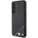 BMW BMHMS24S23PUDTK S24 S921 juodas/juodas hardcase Carbon Tricolor Line MagSafe