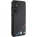 BMW BMHMS24S23PUDTK S24 S921 juodas/juodas hardcase Carbon Tricolor Line MagSafe