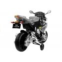 Lean Cars Vaikiškas elektrinis BMW S1000RR motociklas, sidabrinis