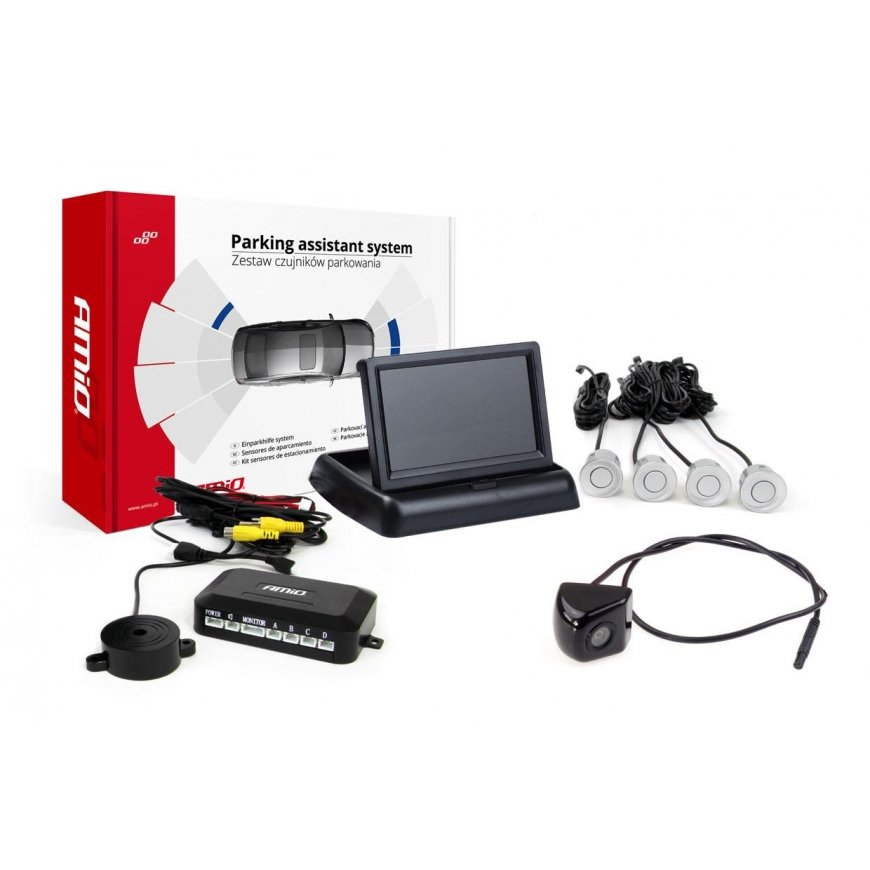 Amio Parking Sensor Kit tft02 4