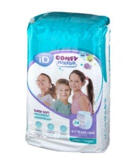 Ontex Bvba Diapers-panties iD Comfy Junior 17-27kg 14pcs