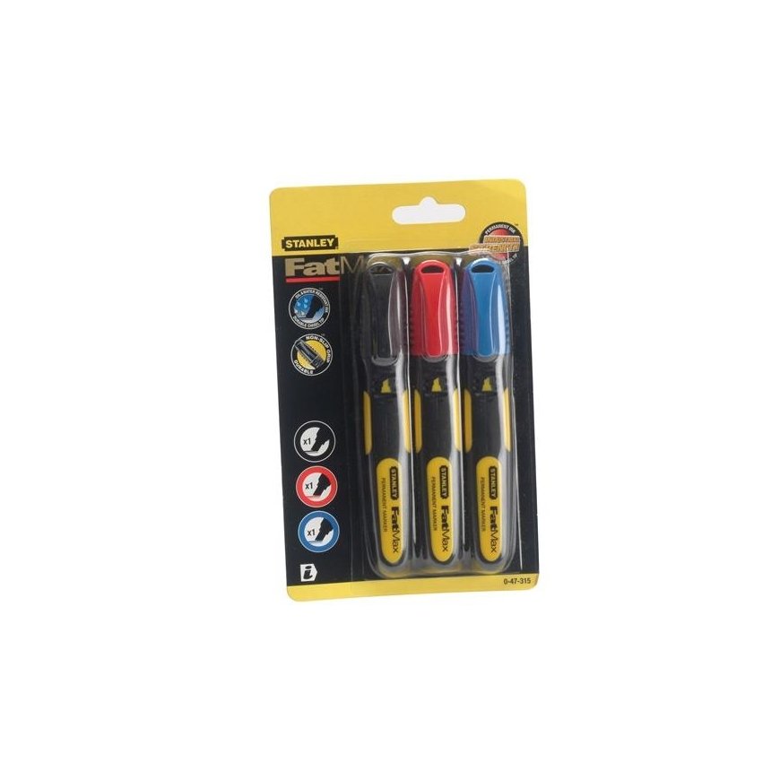 Markers Stanley fatmax 3 pcs – 4