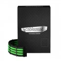 CableMod C-Series PRO ModMesh 12VHPWR Cable Kit for Corsair RM, RMi, RMx (Juodas Label) - juodas/light žalias CableMod C-Series PRO ModMesh 12VHPWR Cable Kit for Corsair RM, RMi, RMx (Juodas Label) - juodas/light žalias