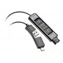 HP Poly DA85-M USB į QD adapteris HP Poly DA85-M USB į QD adapteris