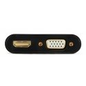 Gembird A-HDMIM-HDMIFVGAF-01 liidesekaart/adapter HDMI, VGA