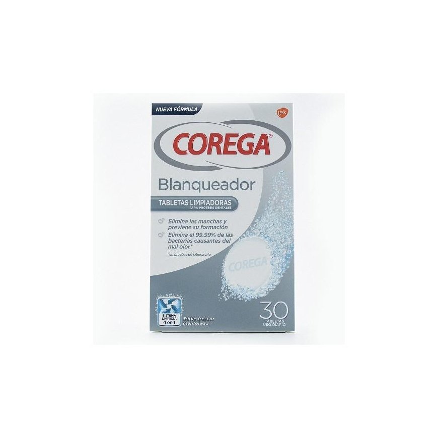 Gsk Corega™ Blanqueador 30 Tablet Effervescent