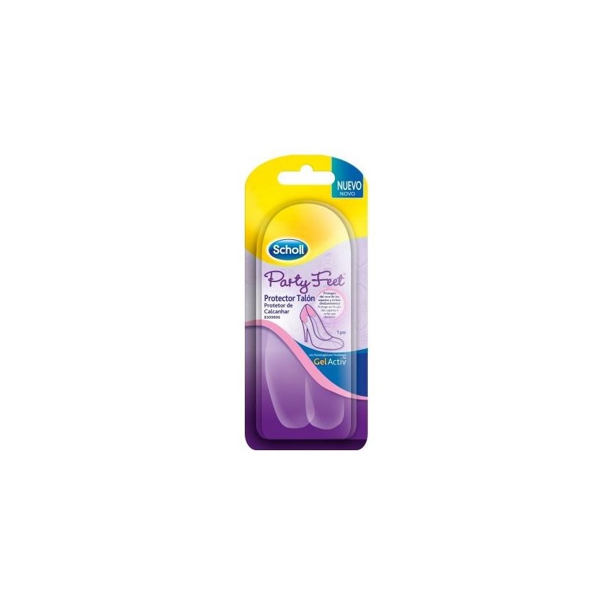 „Scholl Party Feet Gelactiv Heel Protector“ 1 pora