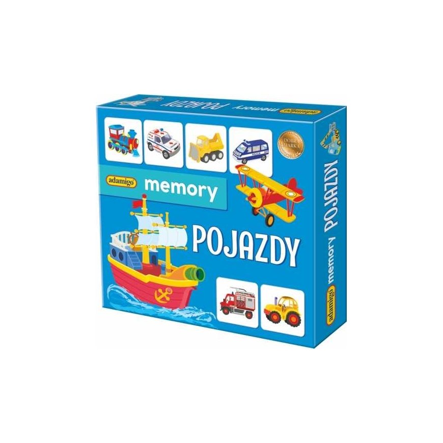 Adamigo Atminties žaidimas- transporto priemonės – 4