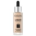 Eveline Cosmetics Liquid Control HD Long Lasting Formula 24H podkład do twarzy su dropperem 003 Ivory rusvai gelsvas 32ml Eveline Cosmetics Liquid Control HD Long Lasting Formula 24H podkład do twarzy su dropperem 003 Ivory rusvai gelsvas 32ml