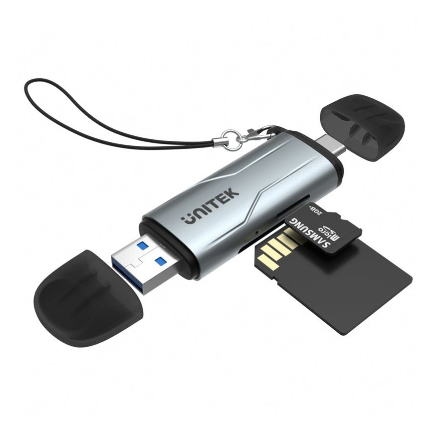 UNITEK R1010A karšu lasītājs USB 3