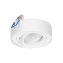 Orno SORMUS R decorative frame for spotlight, MR16/GU10 max 50W, adjustable, round, white Orno SORMUS R decorative frame for spotlight, MR16/GU10 max 50W, adjustable, round, white
