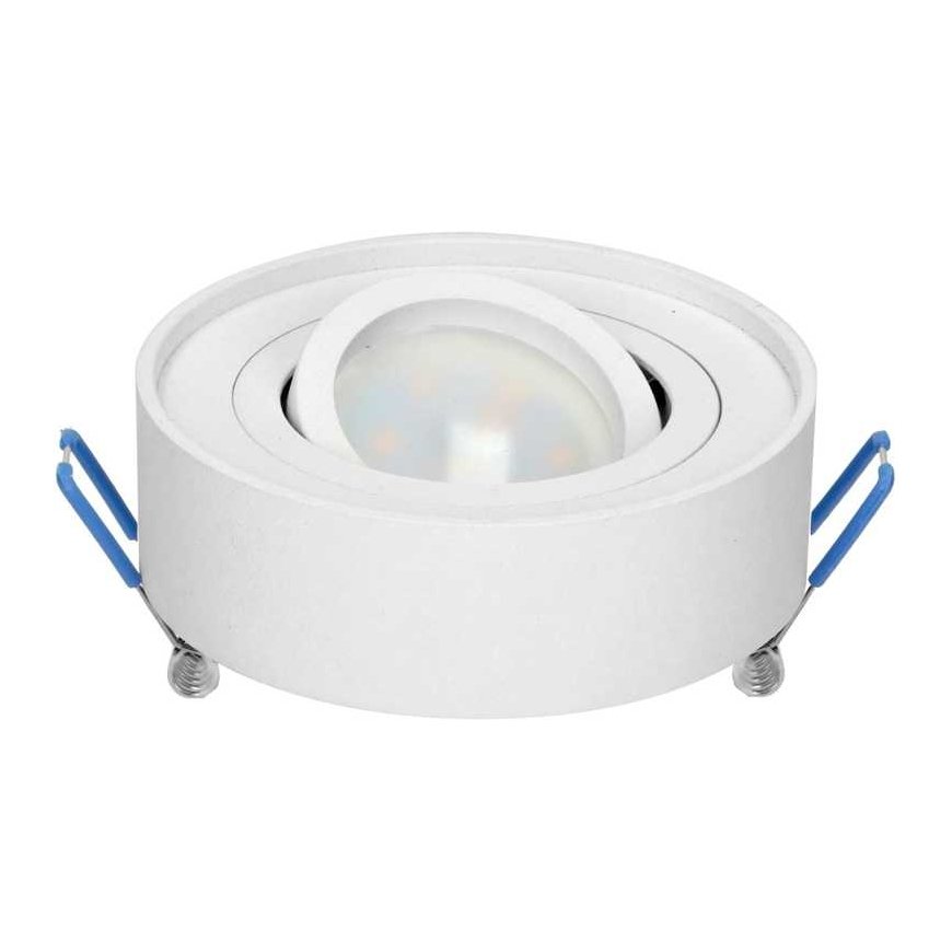 Orno SORMUS R decorative frame for spotlight, MR16/GU10 max 50W, adjustable, round, white – 3