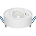 Orno SORMUS R decorative frame for spotlight, MR16/GU10 max 50W, adjustable, round, white Orno SORMUS R decorative frame for spotlight, MR16/GU10 max 50W, adjustable, round, white
