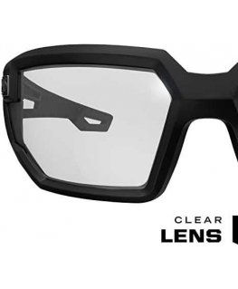 Mechanix Wear Mechanix Safety Glasses Type-X, Black, Clear Lens