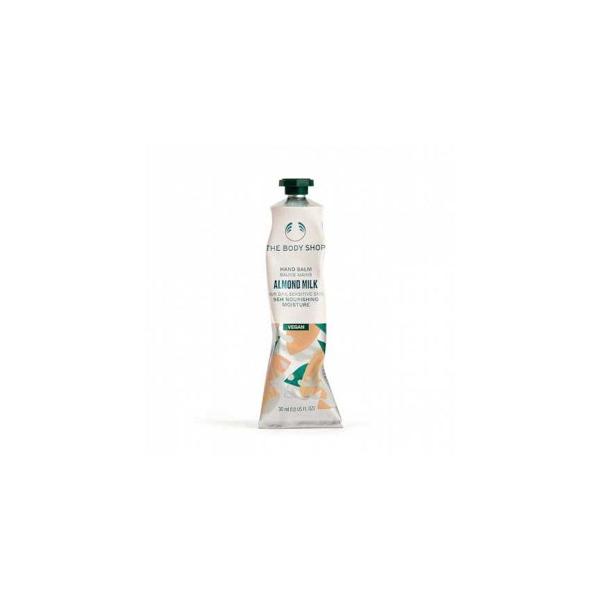 The Body Shop The Kūno Shop Almond Pienelis Hand Balzamas migdolų pieno rankų balzamas, 30 ml