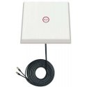 Hismart 5G / LTE / CBRS 2x2MIMO antenna, 1.7-3.8GHz, 2x 21dBi Hismart 5G / LTE / CBRS 2x2MIMO antenna, 1.7-3.8GHz, 2x 21dBi
