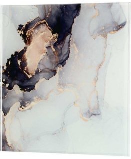 Ornos Glass panel, Universal, colored granite gloss