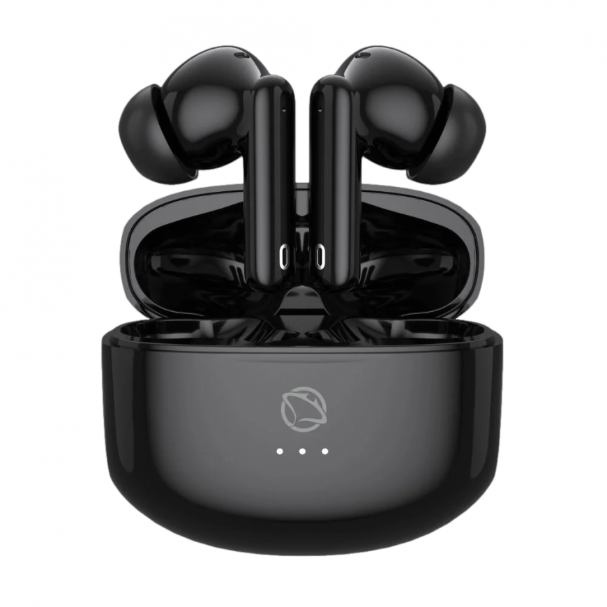 Headphones Manta MTWS008B Rytmo Black