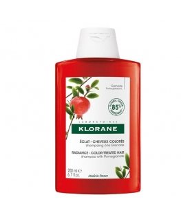 "Klorane" pomegranate shampoo for colored hair 200ml