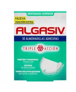 Algasiv denture fixation seals 30 upper
