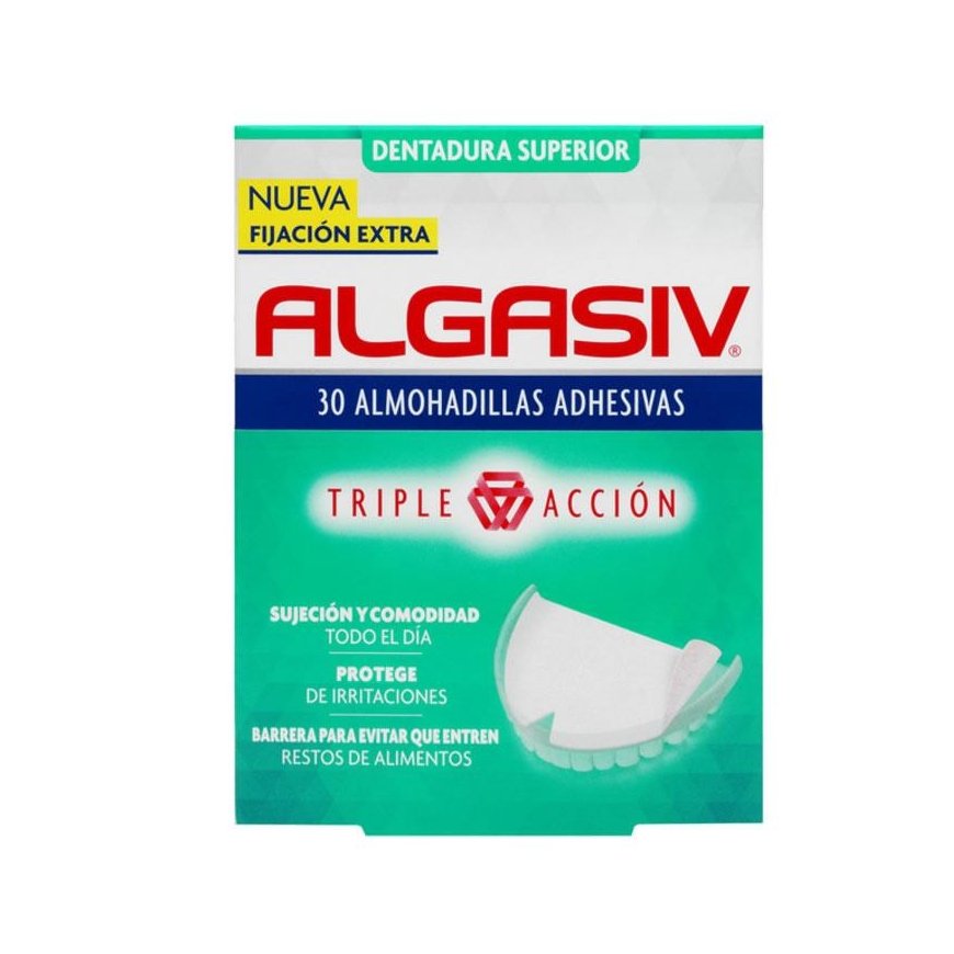 Algasiv denture fixation seals 30 upper