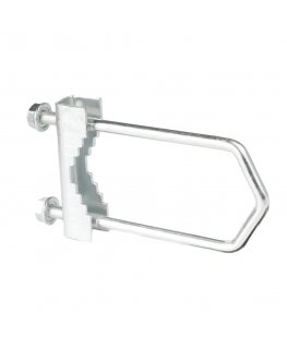 Extralink M8 | U-bolt | Big, steel, galvanized