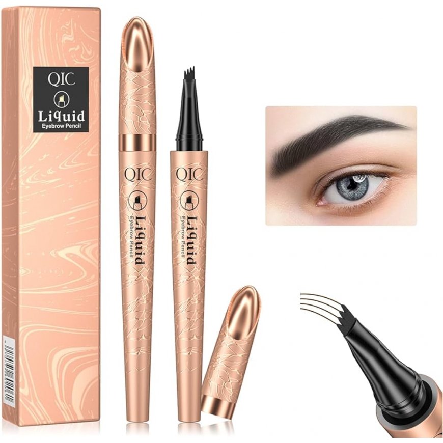 Makeup revolution Medium Brown Hair Stroke Brow Pen - Tužka na obočí 0.5 ml – 2