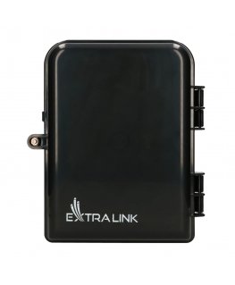 Extralink ELIZA V2 16 CORE FIBER OPTIC TERMINAL BOX BLACK MID-SPAN