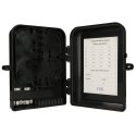 Extralink ELIZA V2 16 CORE FIBER OPTIC TERMINAL BOX BLACK MID-SPAN Extralink ELIZA V2 16 CORE FIBER OPTIC TERMINAL BOX BLACK MID-SPAN