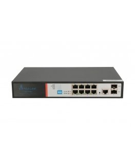Extralink EX.8222 network switch Managed L2/L4 Gigabit Ethernet (10/100/1000) Power over Ethernet (PoE) 1U Black