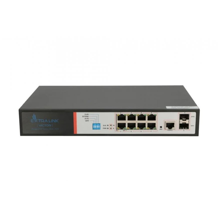 Extralink EX.8222 network switch Managed L2/L4 Gigabit Ethernet (10/100/1000) Power over Ethernet (P