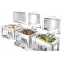 Hendi Food warmer with candle paste, satin steel GN 1/2 Hendi Food warmer with candle paste, satin steel GN 1/2