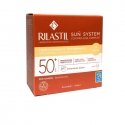 Rilastil Sun System Uniform Compact Kreminis Spf50+ Shade 01 rusvai gelsvas 10g