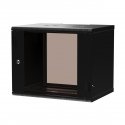Extralink Premium 9U 600x450 Black | Rack cabinet | tool-free mounting, wall-mounted Extralink Premium 9U 600x450 Black | Rack cabinet | tool-free mounting, wall-mounted
