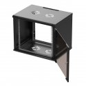 Extralink Premium 9U 600x450 Black | Rack cabinet | tool-free mounting, wall-mounted Extralink Premium 9U 600x450 Black | Rack cabinet | tool-free mounting, wall-mounted