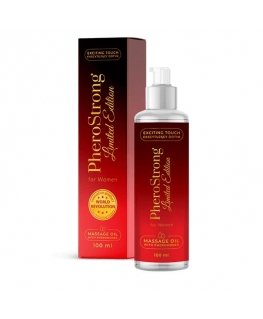 Pherostrong PHEROSTRONG_Limited Edition Female massage oil with pheromones olejek do masażu 100ml