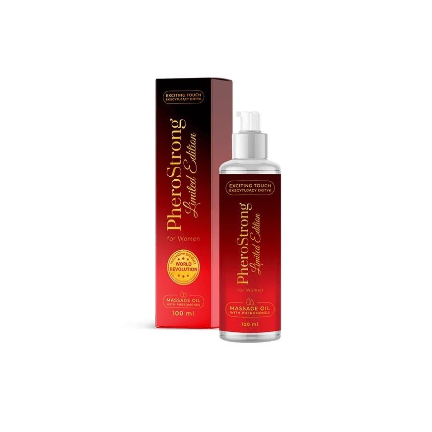 Pherostrong PHEROSTRONG_Limited Edition Female massage oil with pheromones olejek do masażu 100ml