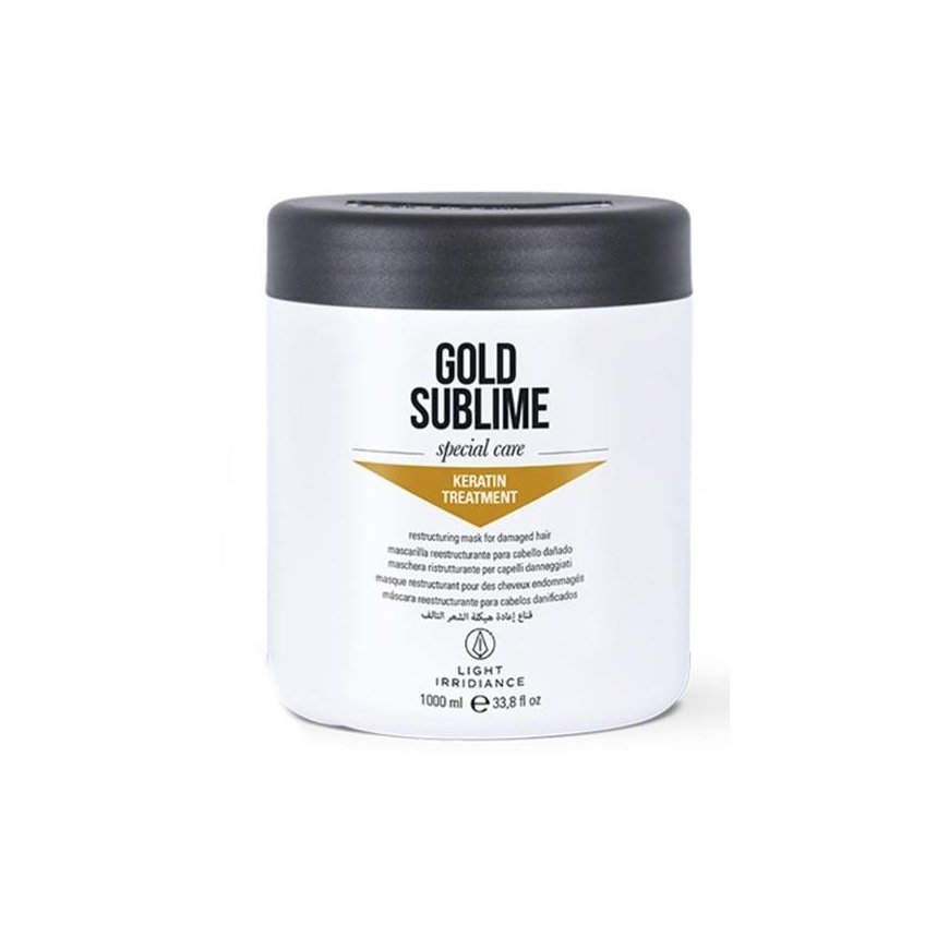 Light Irridiance Gold Sublime Keratin Treatment Mask 1000ml