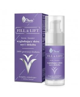 Ava Laboratorium Fill & Lift kremas-boosteris išlygina kaklo ir iškirptės odą 30ml