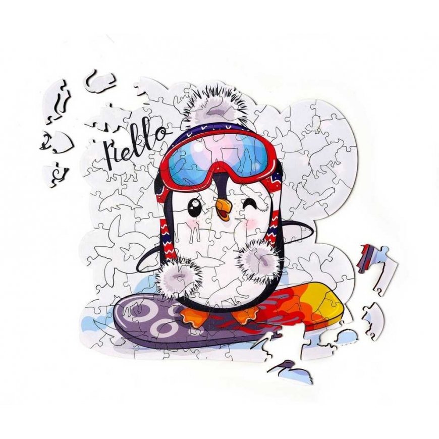 Beldizart Puzzle Beldizart Penguin on a