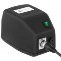 Royal Catering Nóż electric knife for kebab meat serrated with ostrzałka i stojakiem 0-6 mm 80 W