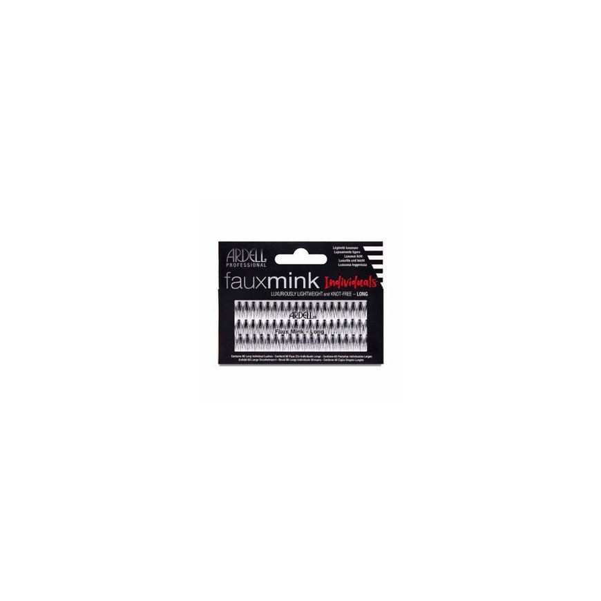 Ardell Faux Mink Black Individual Eyelashes Medium 1 U – 2