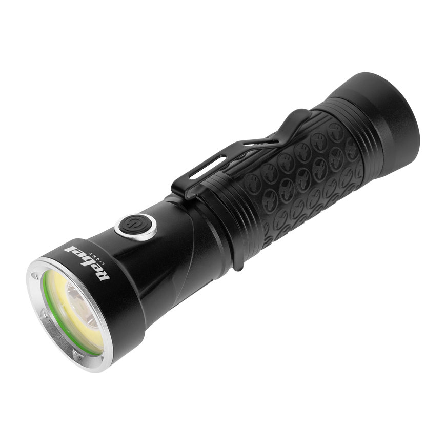 LED žibintuvėlis su judančia galvute Rebel – 3