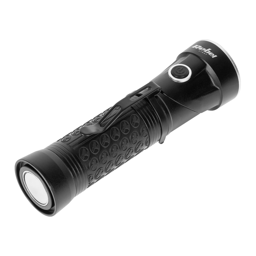 LED žibintuvėlis su judančia galvute Rebel – 4