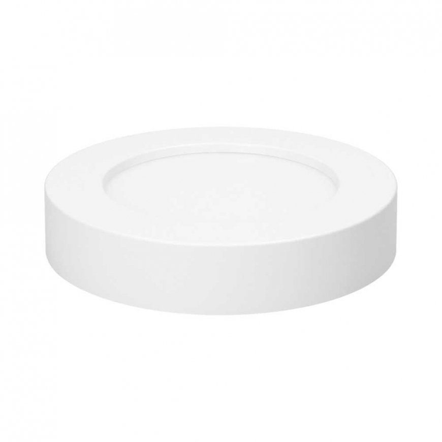 Orno CITY LED 18W, downlight, surface-mounted, round, 1600lm, 4000K, white, built-in LED power source – 3