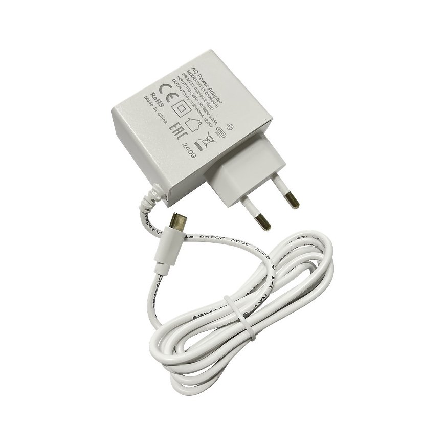 MikroTik MT13-052400-U15BG | USB Power supply | 5V 2,4A 12W, dedicated for hAP ax lite
