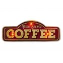 Forever RETRO Metal Sign Fresh Brewed Coffee LED Light Forever RETRO Metal Sign Fresh Brewed Coffee LED Light
